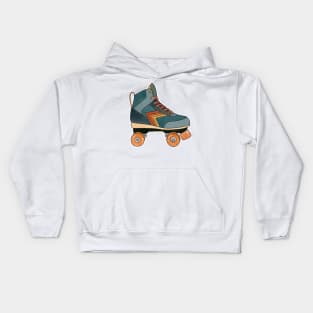 Roller skate 70s Vibe Kids Hoodie